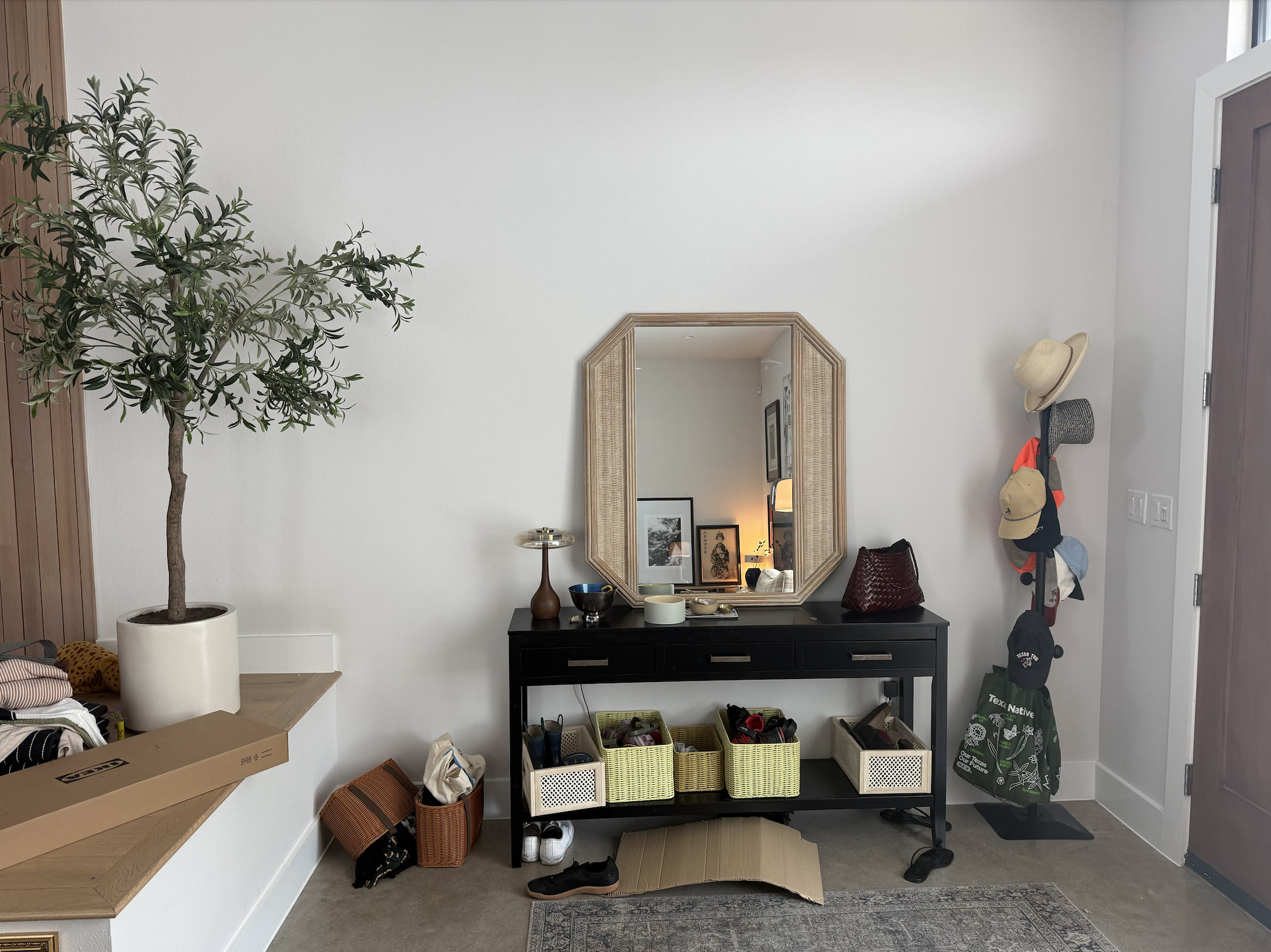 Entryway before