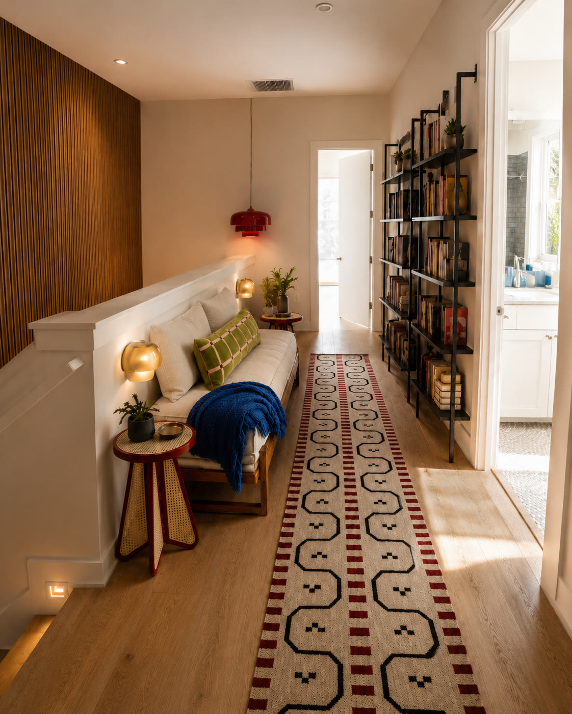 Concept sketch — the vision for the hallway