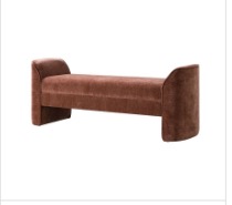 Donna Chenille Bench